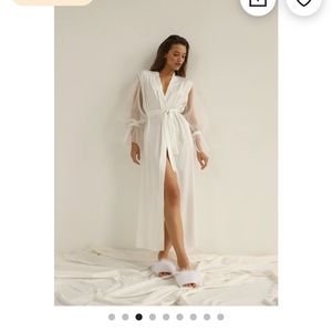 Getting Ready White Robe